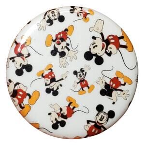 Disney Mickey Mouse Button Pin 1"